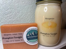 Load image into Gallery viewer, Tranquil Bath's Natural Pumpkin Soufflé Artisan Soap - Slice