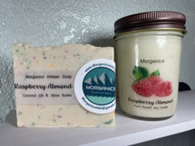 Load image into Gallery viewer, Tranquil Bath's Natural Raspberry Almond Artisan Soap - Shea Butter Soap - Slice