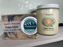 Load image into Gallery viewer, Tranquil Bath's Natural Coffee Break Artisan Soap - Slice