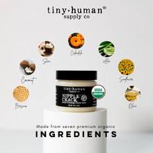 Load image into Gallery viewer, Baby Mama's Nipple Crack Organic Nipple Balm - 1.8oz