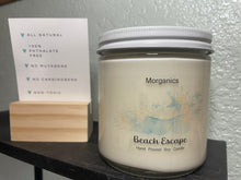 Load image into Gallery viewer, All Natural Beach Escape Hand Poured Soy Candle - 16 oz