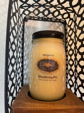 Load image into Gallery viewer, All Natural Blueberry Pie Hand Poured Soy Candle - 16 oz