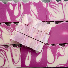 Load image into Gallery viewer, Tranquil Bath's Natural Hibiscus Champagne Artisan Soap - Coconut Milk Soap - Slice