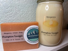 Load image into Gallery viewer, All Natural Pumpkin Soufflé hand Poured Soy Candle - 16 oz
