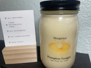 All Natural Pumpkin Soufflé hand Poured Soy Candle - 16 oz