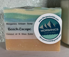 Load image into Gallery viewer, Tranquil Bath&#39;s Natural Beach Escape Artisan Soap - Slice
