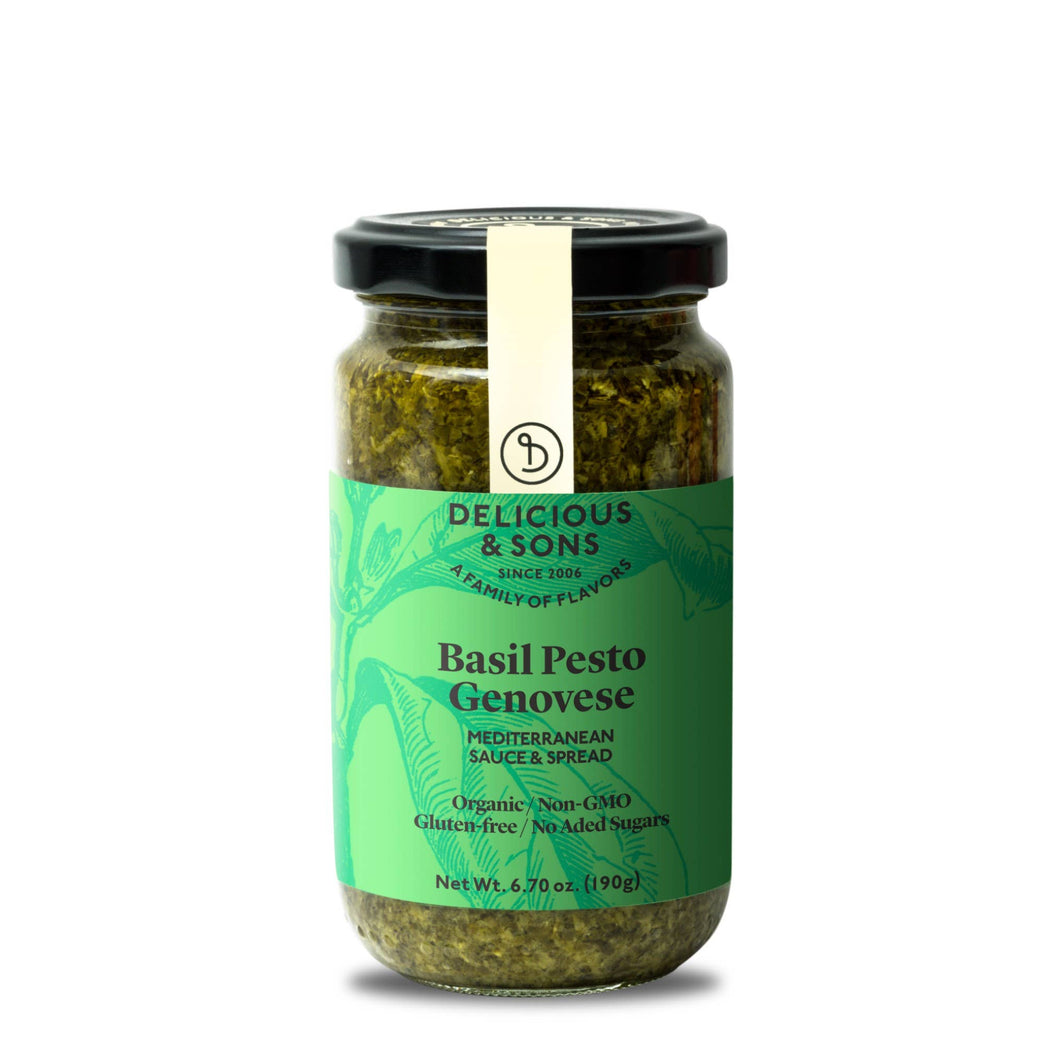 Morganics Choice Basil Pesto Genovese - 6.7 oz