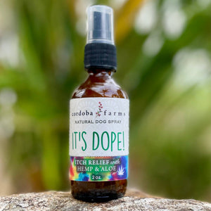 Adorable Dog’s “It's Dope!” Itch Relief Spray with Hemp & Aloe