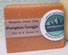 Load image into Gallery viewer, Tranquil Bath&#39;s Natural Pumpkin Soufflé Artisan Soap - Slice
