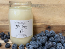 Load image into Gallery viewer, All Natural Blueberry Pie Hand Poured Soy Candle - 16 oz
