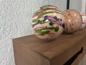 Tranquil Bath’s Giant Cucumber Melon Hand Crafted Bath Bomb - 5.5 oz