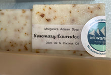 Load image into Gallery viewer, Tranquil Bath&#39;s Natural Rosemary Lavender Artisan Soap - Slice
