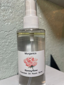 Happy Home's Essential Oil Honey Rose Room Spray - 4oz