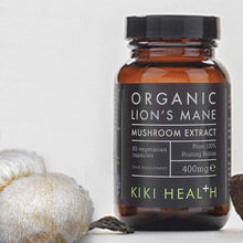 Load image into Gallery viewer, Healthy Life&#39;s Organic Lion&#39;s Mane Mushroom Extract Vegicaps - 60 Vegicaps
