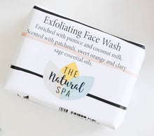 Load image into Gallery viewer, Flawless Skin&#39;s Exfoliating Face Wash Bar - Full Size 75g
