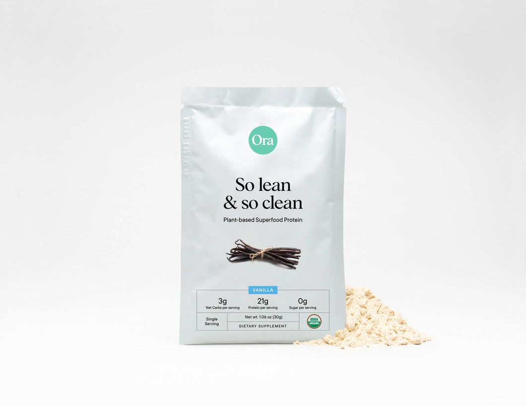 Healthy Life's So Lean & So Clean - Protein Powder - Vanilla (1 serv)