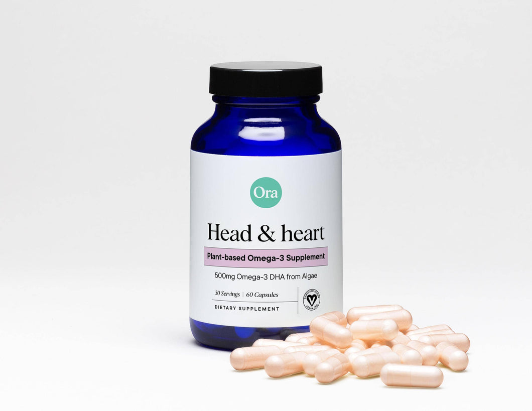 Healthy Life’s Head and Heart - DHA Capsules - 60ct