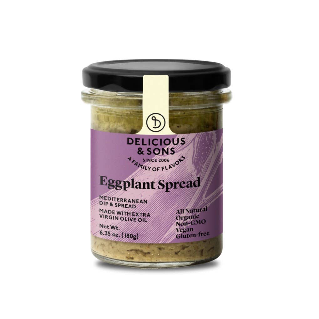 Morganics Choice Creamy Eggplant Spread - 6.3 oz