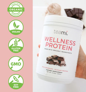 Healthy Life’s Organic Plant-Based Wellness Protein, Rich Chocolate