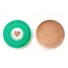 Load image into Gallery viewer, Glowing Face&#39;s Vegan Mineral Powder Foundation in Pebble - Refillable Tin - 10g
